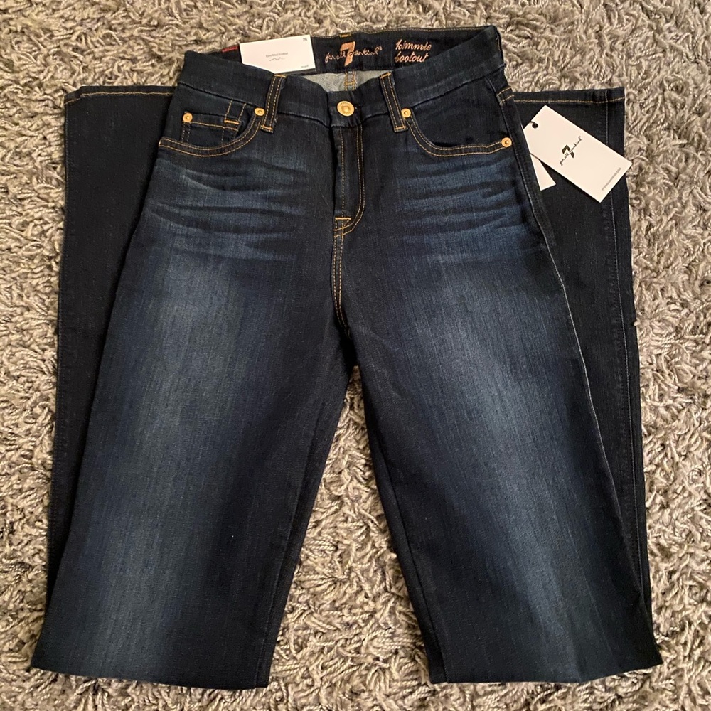 BRAND NEW  7 for all mankind kimmie bootcut jeans